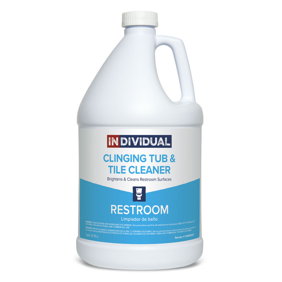 Clinging Tub & Tile Cleaner – 1 Gallon