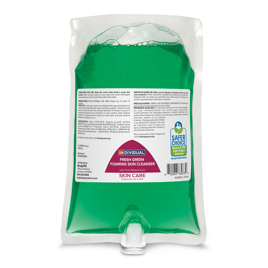 Fresh Green Foaming Skin Cleanser – 1000ml