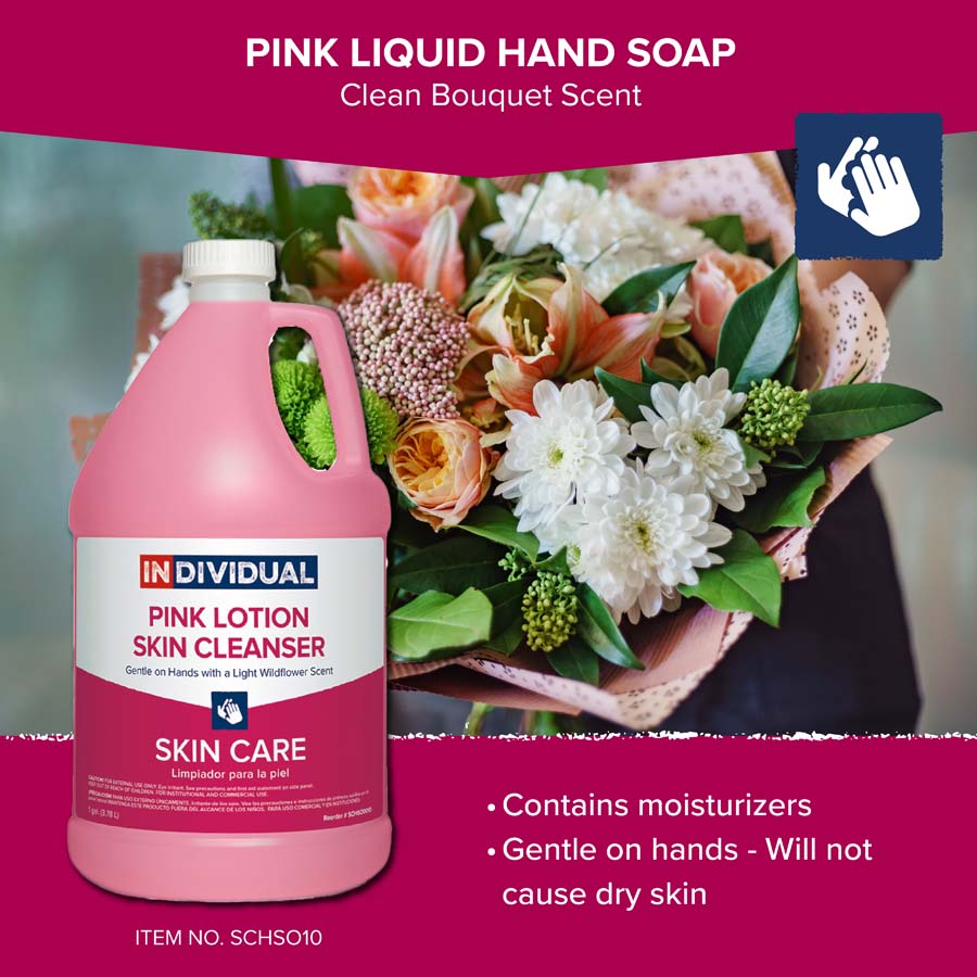 Schso Pink Liquid Hand Soap