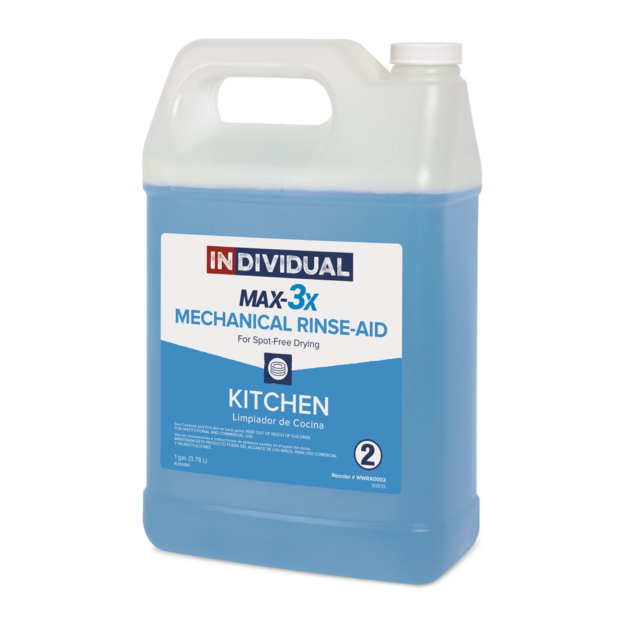 MAX-3X Mechanical Rinse-Aid – 1 Gallon